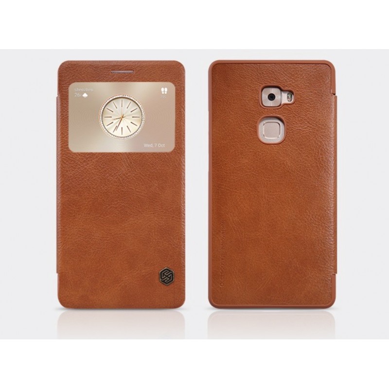 Huawei Mate S deklas rudas "Nillkin" Qin serijos Huawei Mate S deklas rudas "Nillkin" Qin serijos